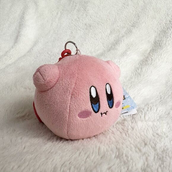Little Buddy Kirby Backpack Keychain Clip 4” Mascot Hovering Plush Stuffed Toy - Picture 1 of 5